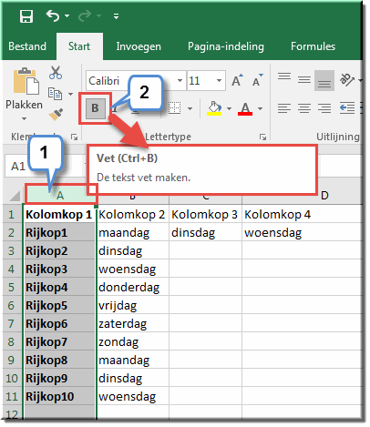 MS Excel 2016