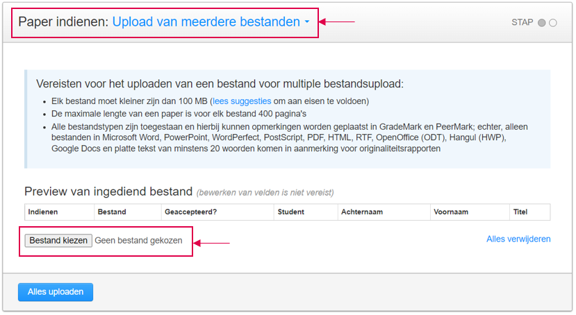 afbeelding weergave beschreven stappen