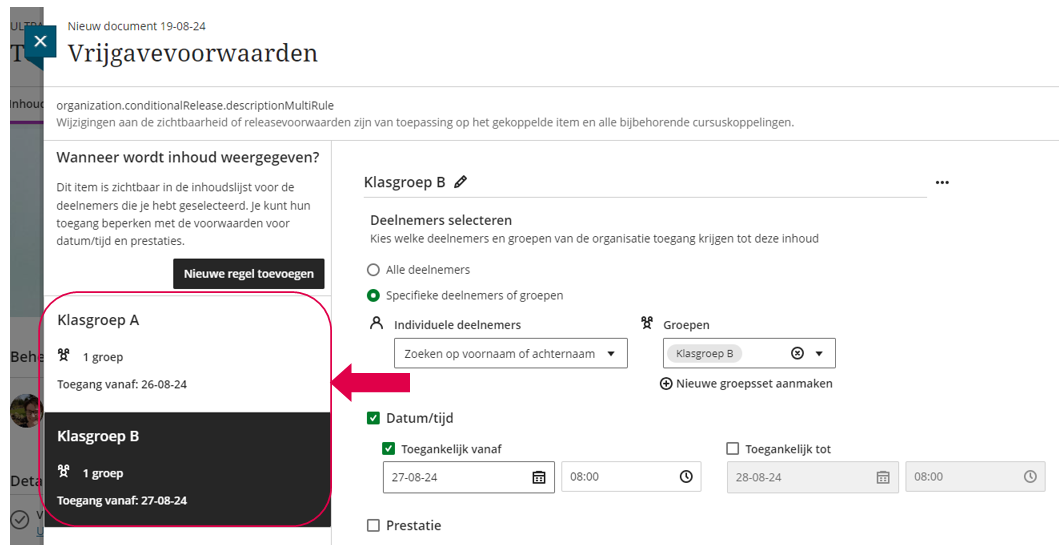 zichtbaarheid content